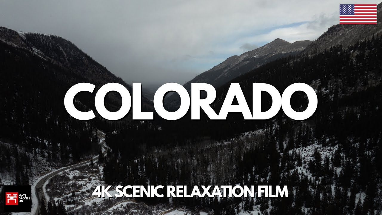 Colorado in Winter: 5K Scenic Relaxation Film with Music