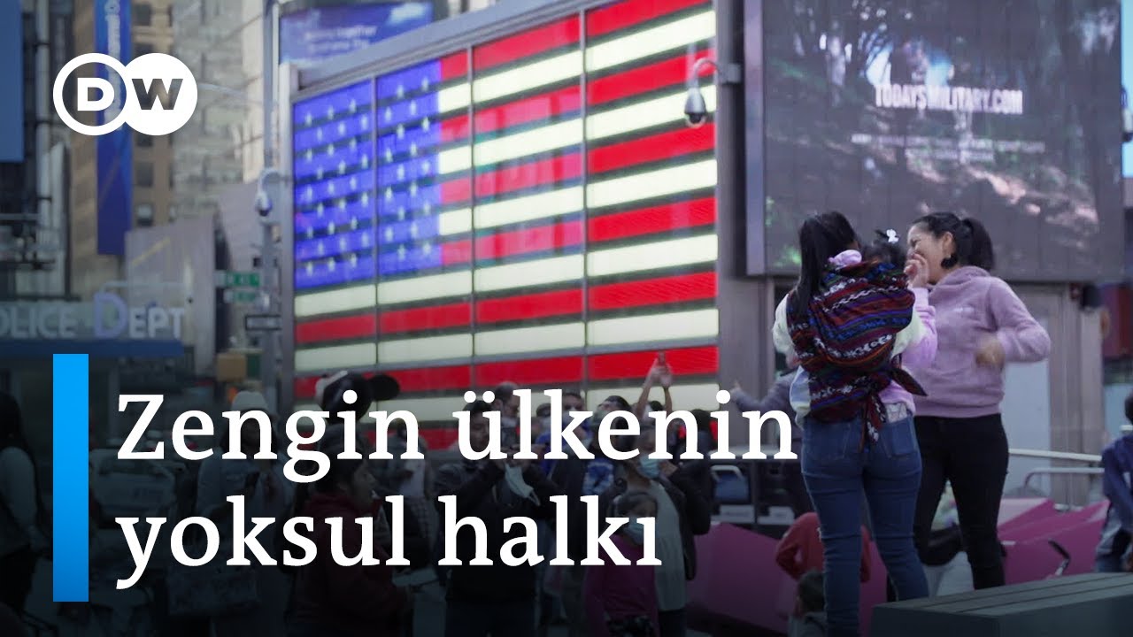 Hayaller kenti New York‘ta hayatta kalmak I Her 5 kişiden 1'i yoksulluk içinde - DW Türkçe