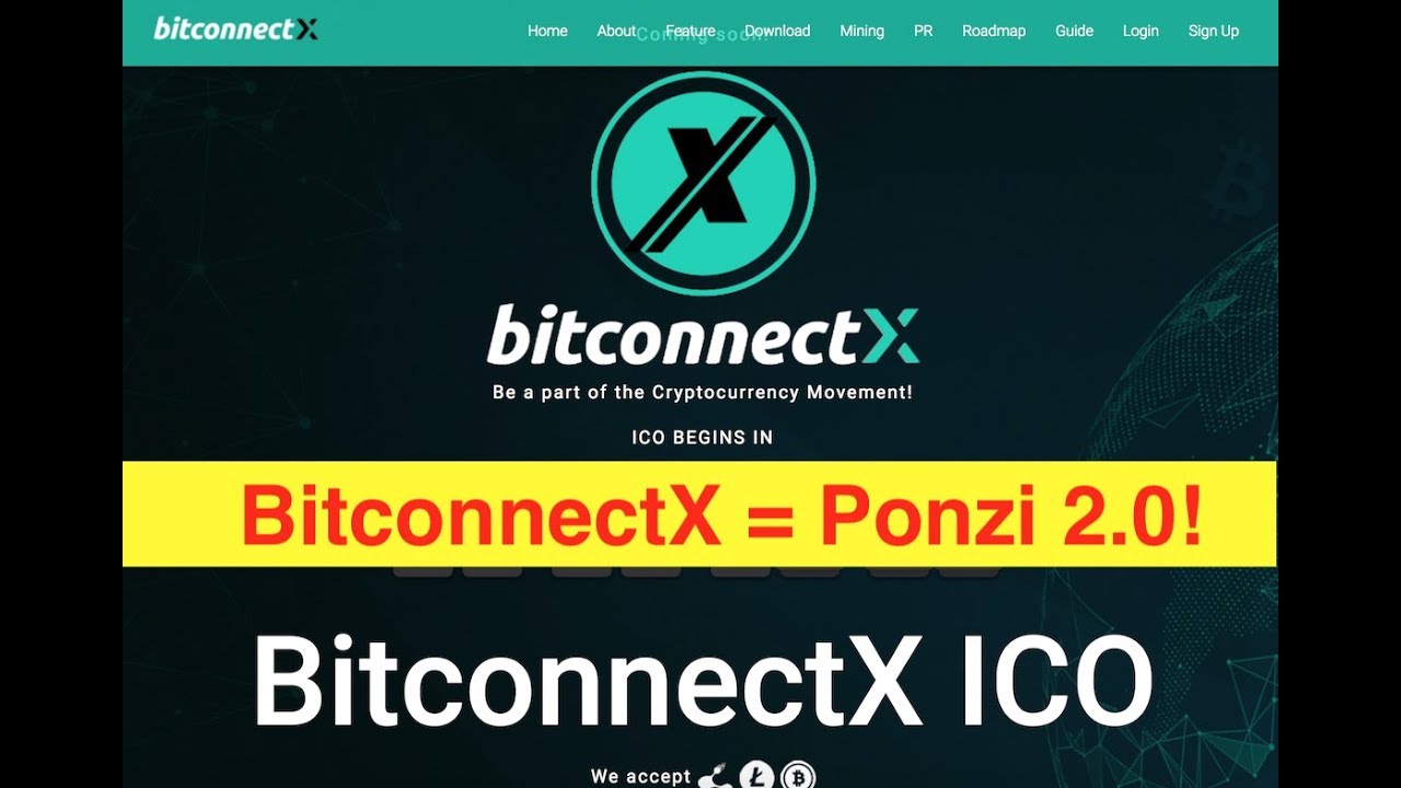 ALERT: BitconnectX = Ponzi 2.0! (Bix Weir)