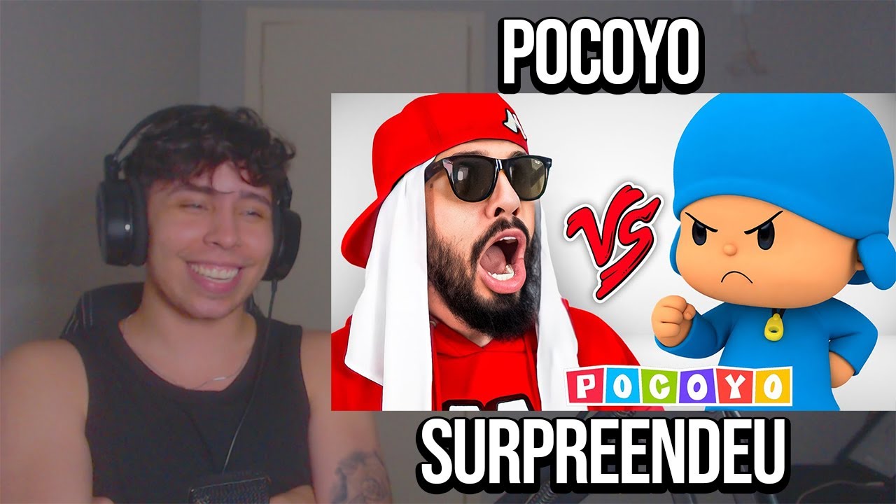 React Pocoyo Vs. Mussa - Batalha de Rima