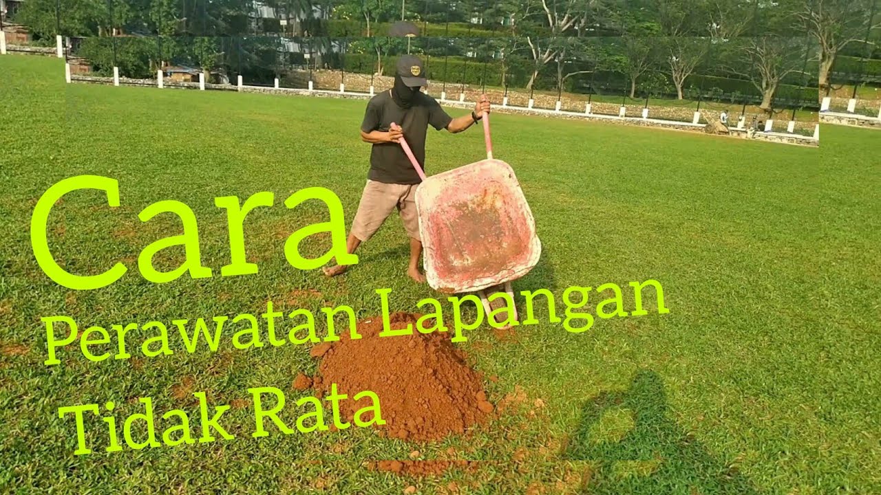 Lapangan Sepakbola Tidak Rata? Ini Pilihan Solusinya
