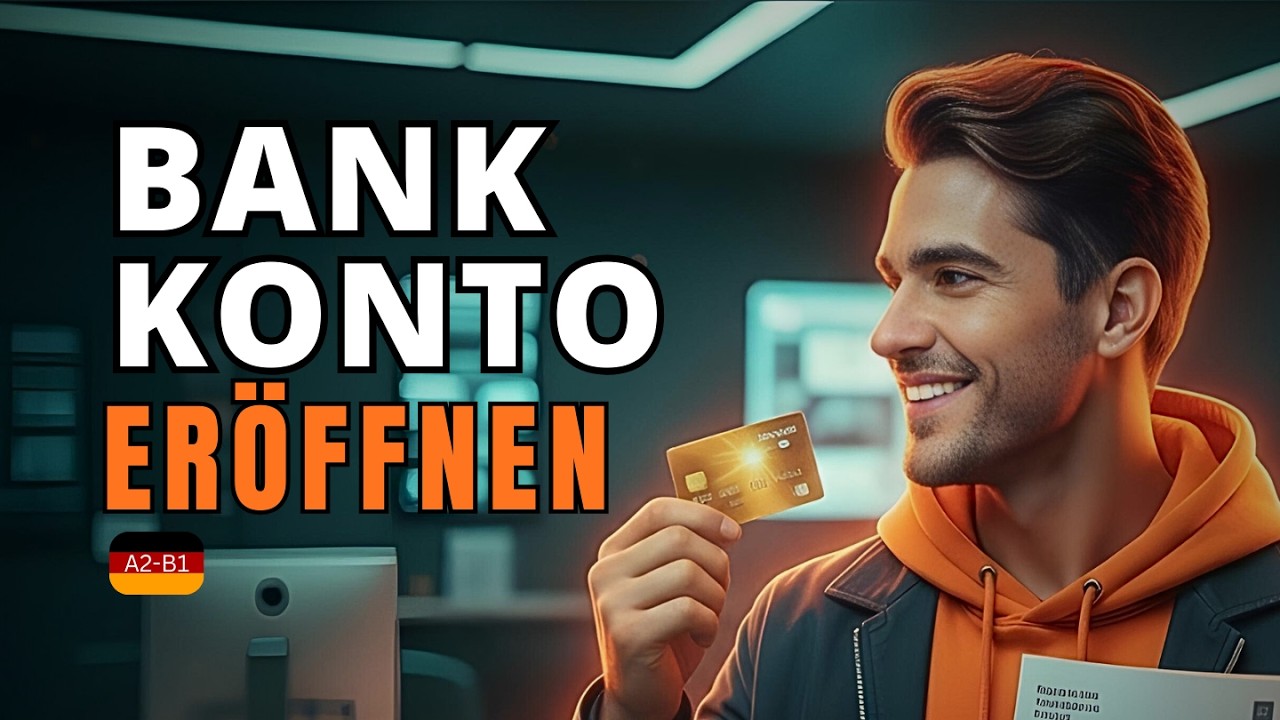 🏦 Bankkonto eröffnen | Alltagsdialoge | Deutsch lernen B1/B2