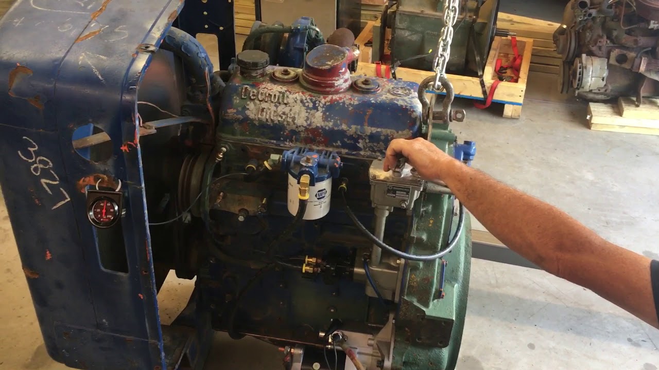 Detroit Diesel 353T Silver