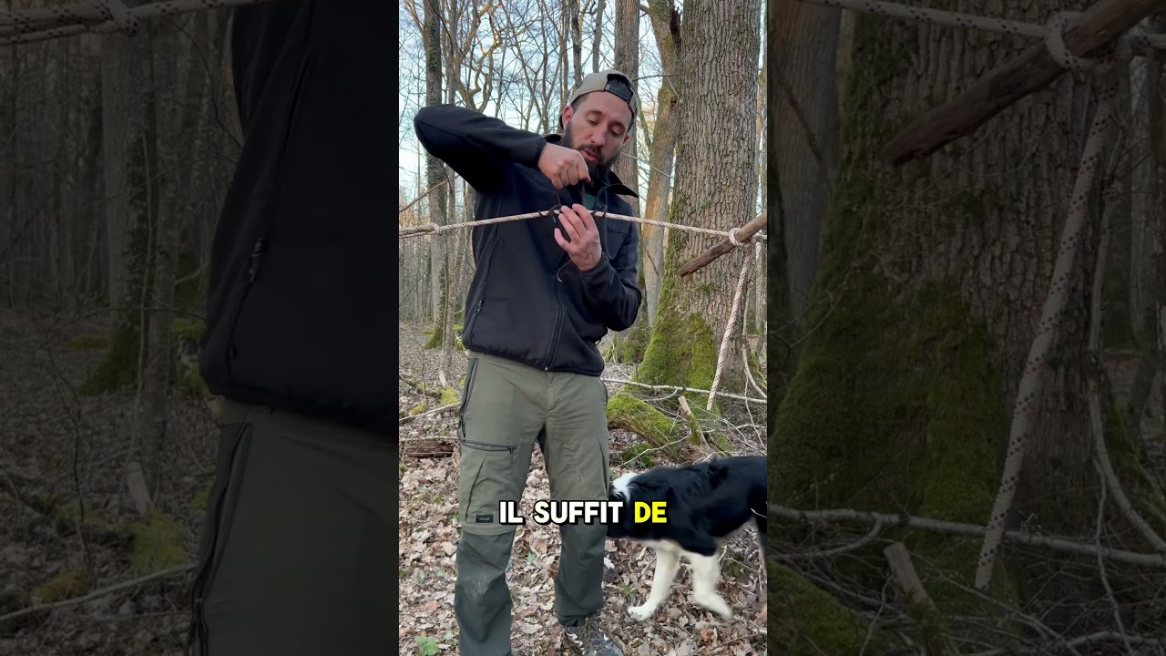 LE PRUSSIK ! Un noeud depla&ccedil;able&hellip; M&ecirc;me sous tension !