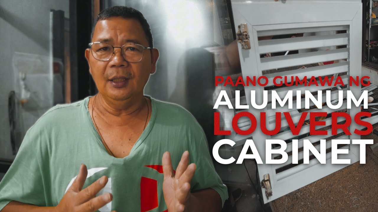 Paano gumawa ng louver cabinet
