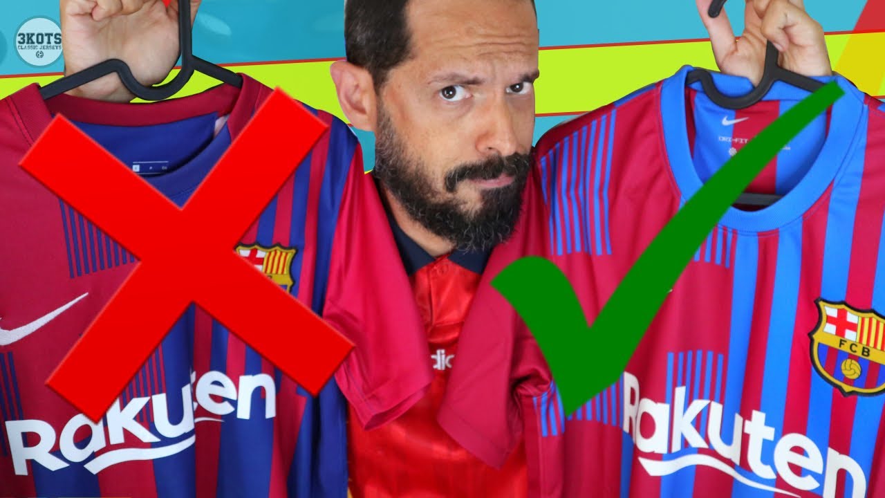 ¿Cómo Saber si una Camiseta del Barcelona es Original? (Comparación REAL)