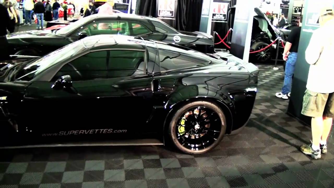 Walk Around at Barrett Jackson ZR6X Corvette by Supervettes