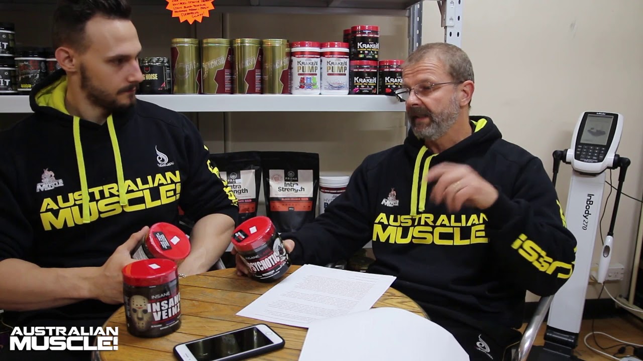Insane Labz Psychotic, I Am God & Insane Veinz Pre-Workout - AM Review!
