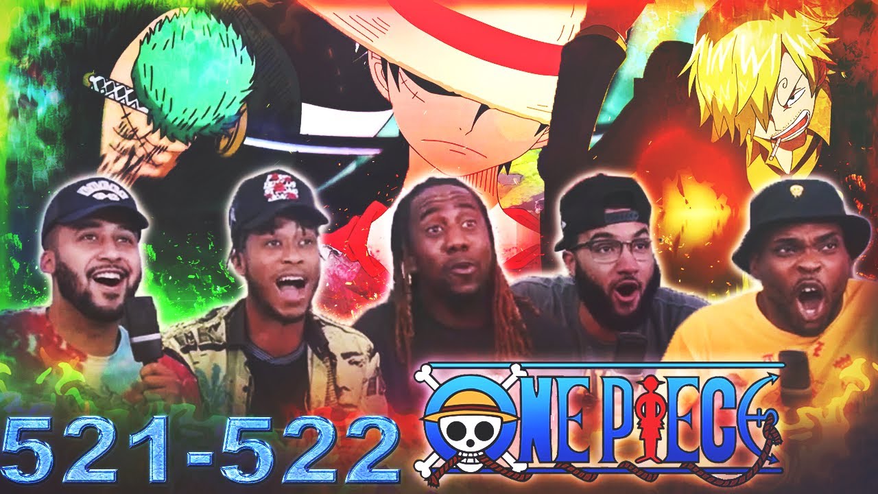 STRAW HATS VS PACIFISTAS REMATCH! One Piece EP 521/522 Reaction
