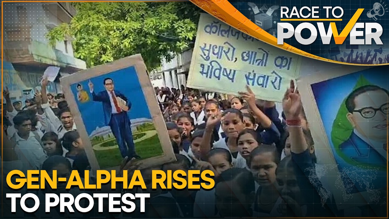 India&rsquo;s School Children Protest to Demand Better Schools, Appointments of Teachers  | Wion News