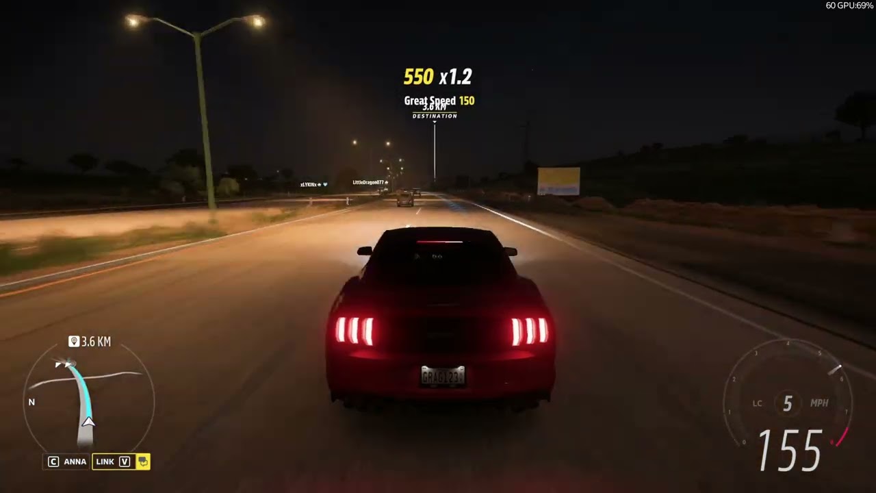 driving in my ford supper car doing bernouts