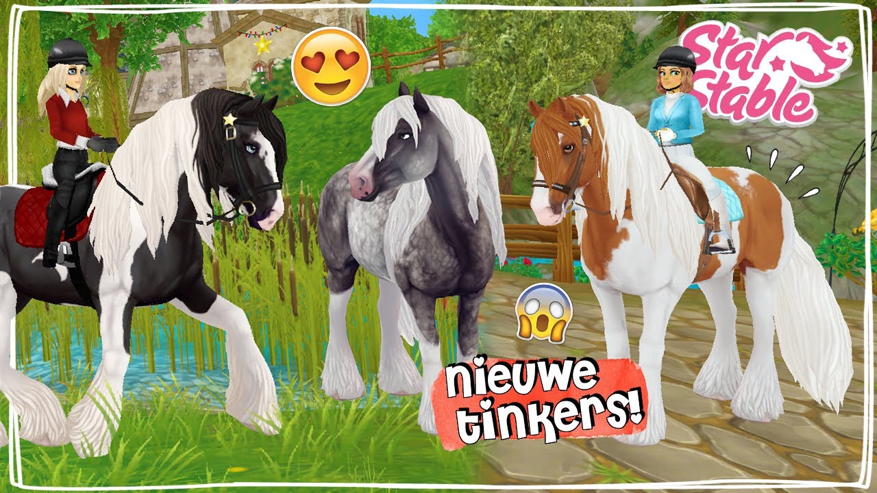 NIEUWE TINKERS KOPEN! SUPER MOOIE NIEUWE PAARDEN  - Update | Star Stable Online | Daphne draaft door