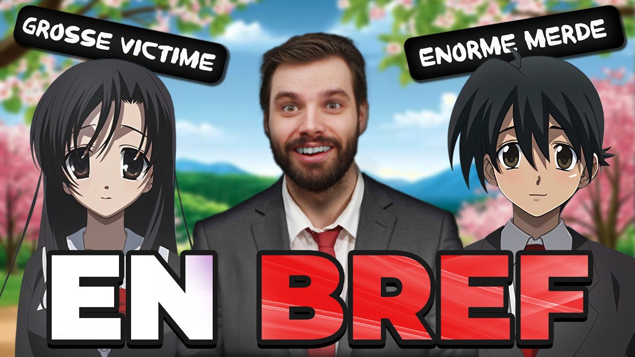 La PIRE ROMANCE des animes | School Days EN BREF