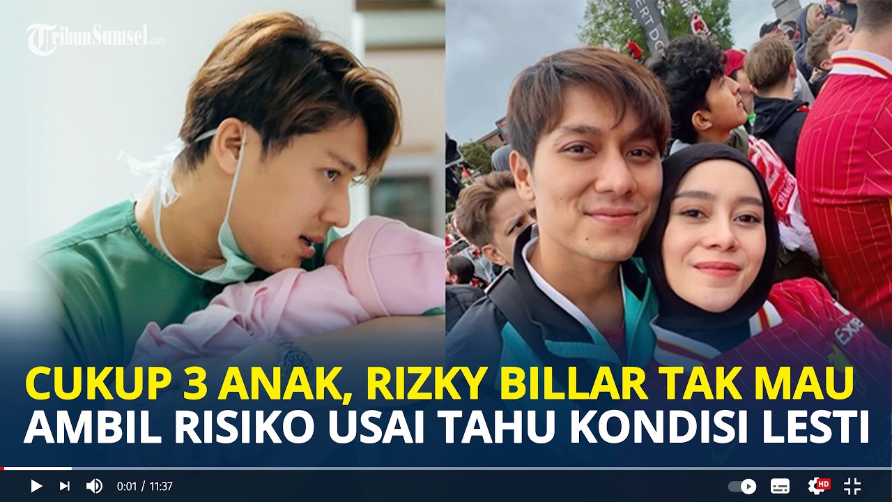 RIZKY Billar Sebut Cukup 3 Anak, Tak Mau Ambil Risiko usai Dokter Beri Peringatan Soal Kondisi Lesti