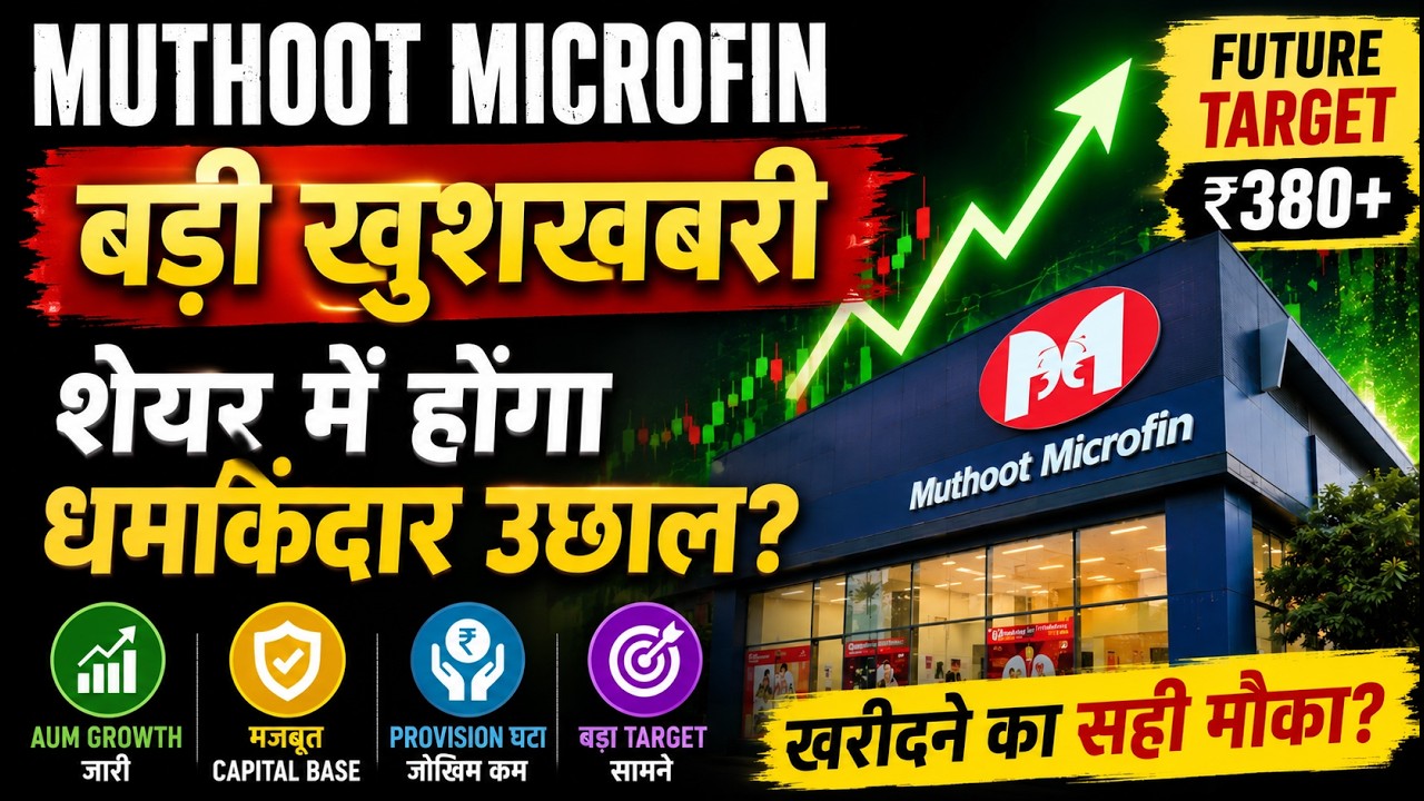 Muthoot Microfin Share Latest News & Future Growth Analysis | muthoot microfin share