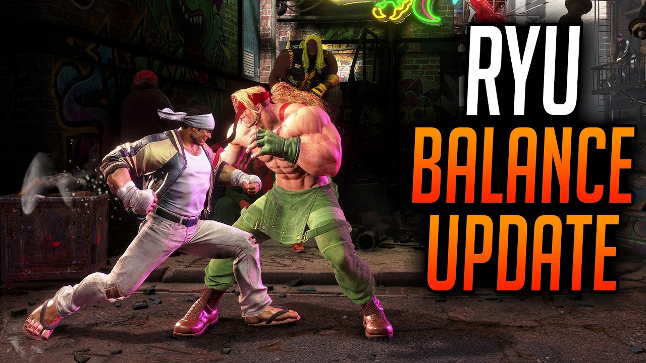 Изменения баланса Рю в Street Fighter 6 перед 4-м сезоном! Тестирование, анализ и впечатления.