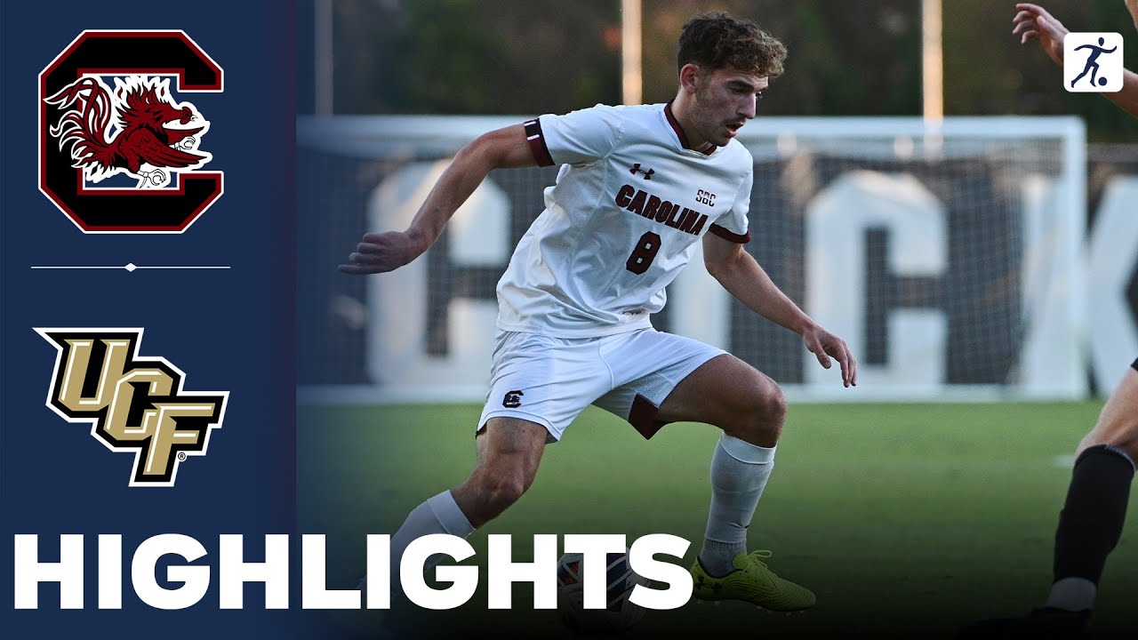 UCF vs South Carolina | NCAA College Soccer | Highlights - October 22, 2023