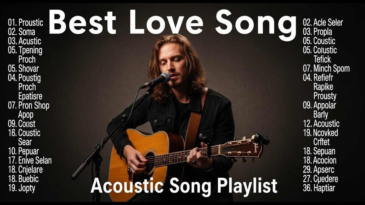 Smooth & Soft Chill Acoustic Love Songs Vol 【2444】