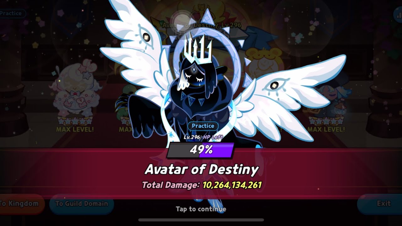 10.2B damage Avatar of Destiny | Guildboss Battle | Witad 