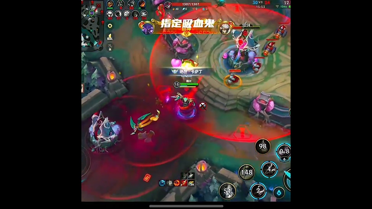 Kassadin 1shot Camille - China Wild Rift New #kassadin #chinaserver  #wildrift