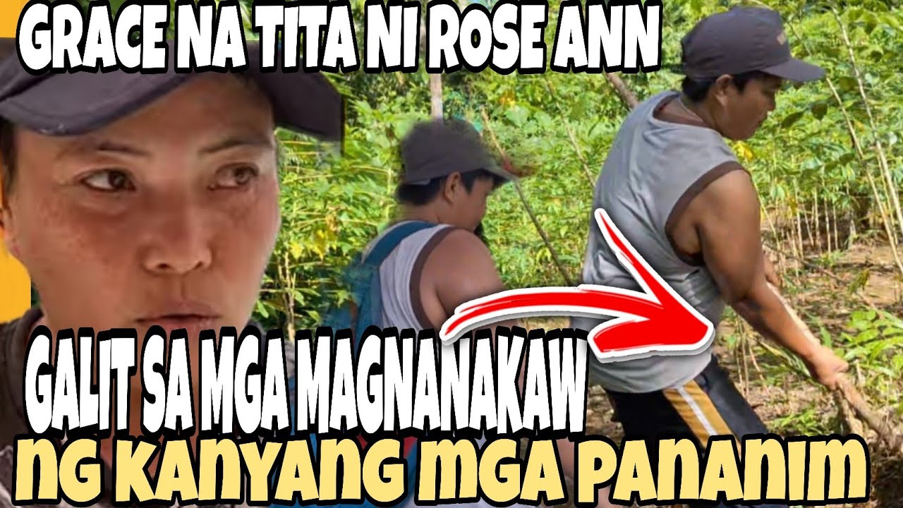 GRACE GALIT SA MGA MAGNANAKAW NG KANYANG TANIMAN SA BUNDOK  