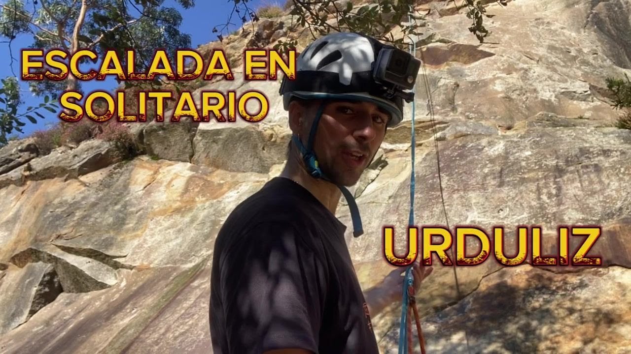 Escalada EN SOLITARIO en Urduliz🧗‍♂️ Aproximación, rápel y autoasegurado.