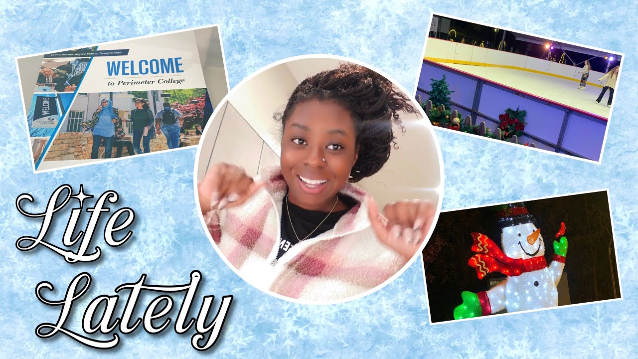 A Few Days in My Life ✨ | 1st Campus Tour, Ice Skating & Christmas Prep! 🎄⛸