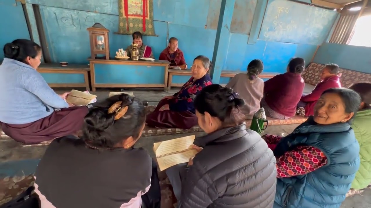 November2025 late tsering yangchen hyolmo tarkegyang gyawa puja#🙏