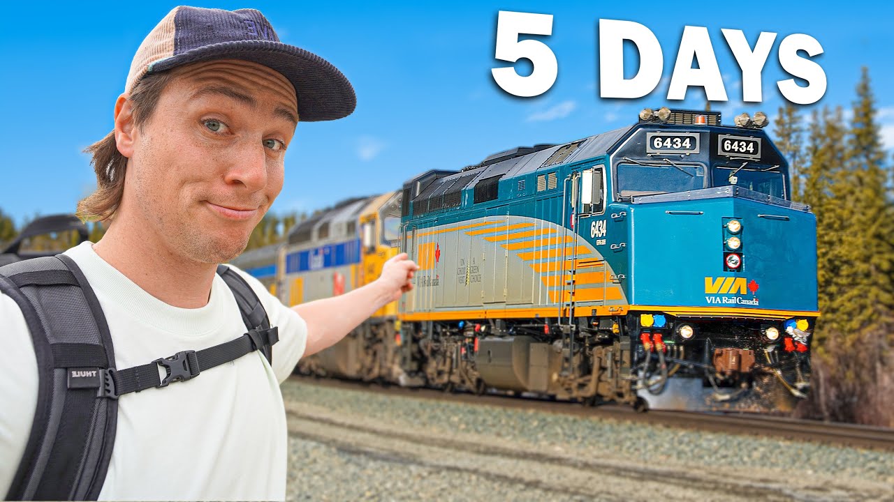 Taking a SLEEPER TRAIN across CANADA