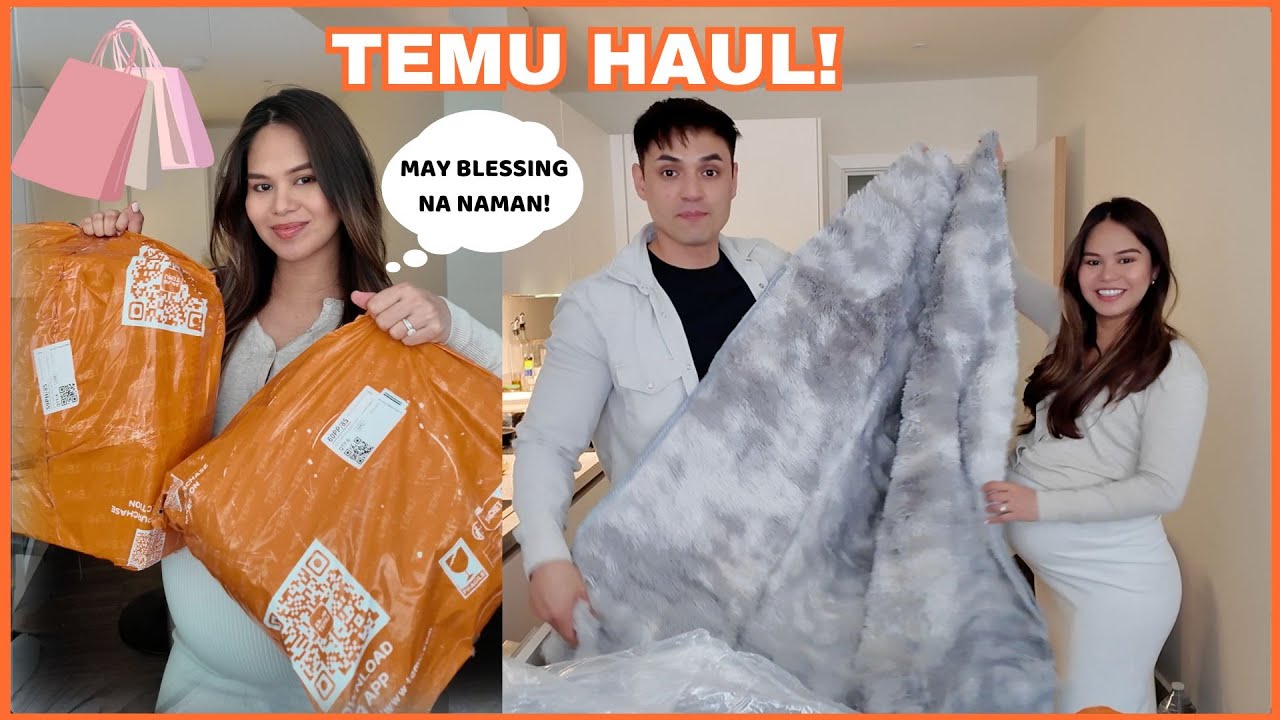 TEMU HAUL/TEMU UNBOXING! MAY BLESSING NA NAMAN SI INDAY & DODONG
