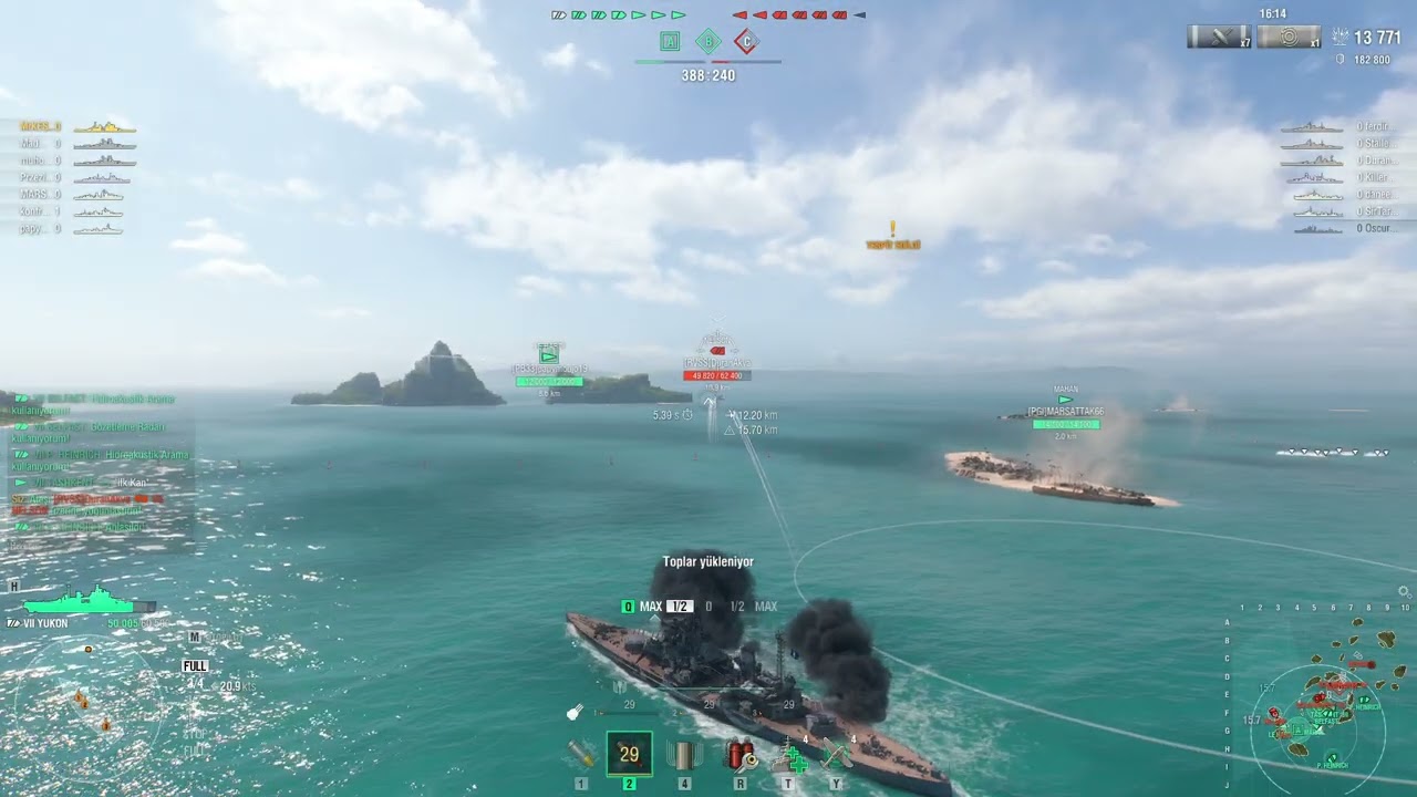 world of warships kademe maçları