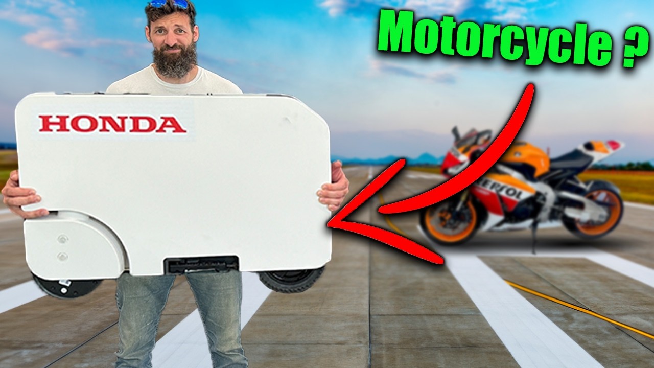 $995 I Bought Hondas Weird New Suitcase Motorcycle