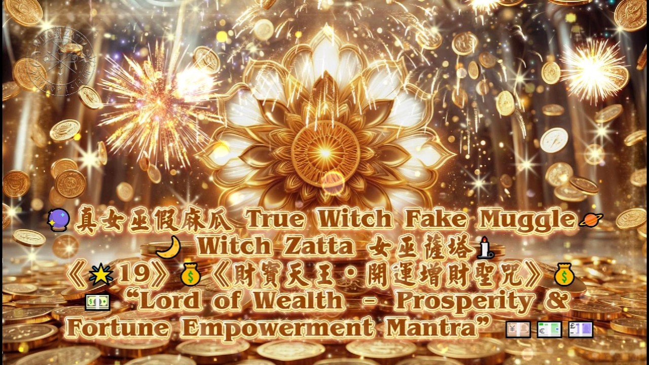 《🌟19》💰《財寶天王・開運增財聖咒》💰💵“Lord of Wealth – Prosperity & Fortune Empowerment Mantra”💴💶💷