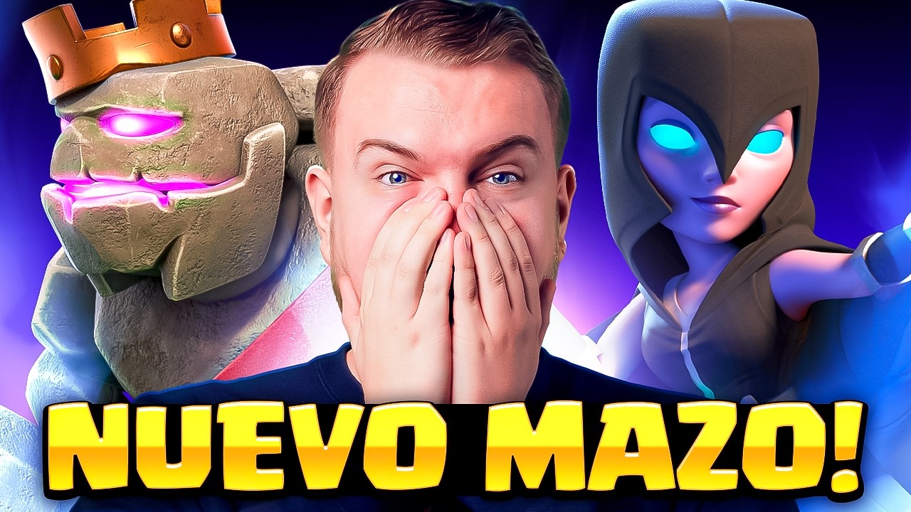 NUEVO MAZO DE GOLEM QUE DOMINA EN CLASH ROYALE!