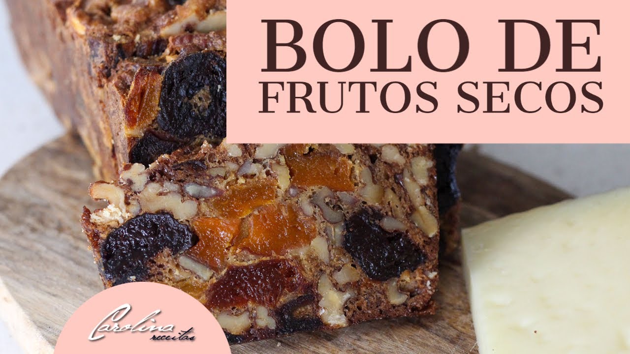 BOLO DE FRUTOS SECOS | Receitas Carolina Gomes