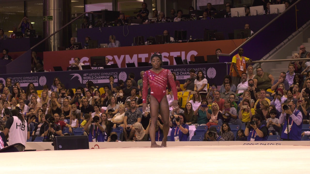 Simone Biles - Floor Exercise - 2018 World Championships - Women’s Team Final