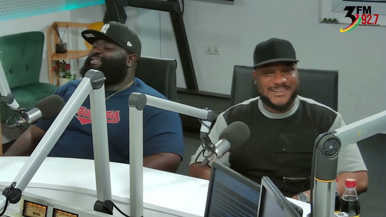 One on one with Jeffery Nortey & Big Ghun on #3FmDrive