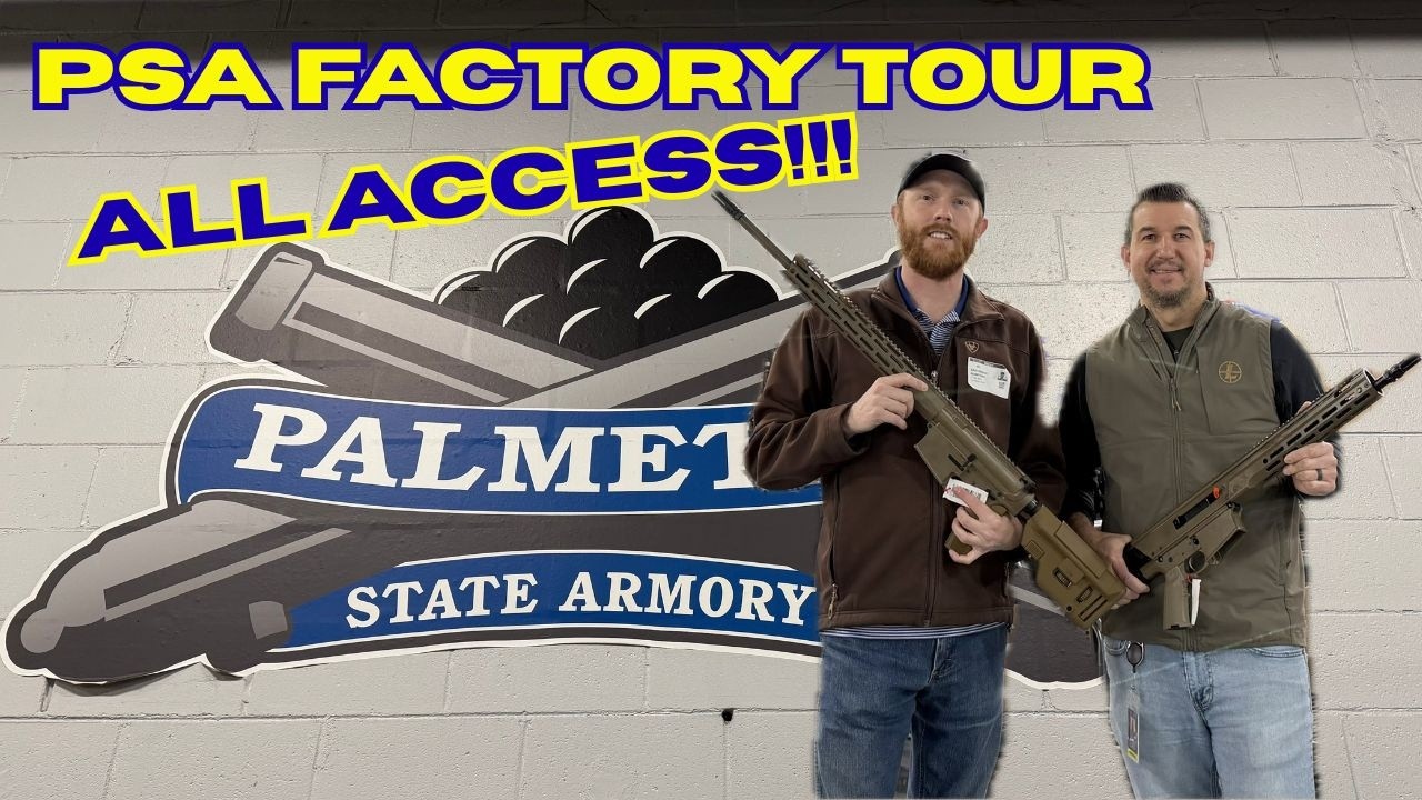 Экскурсия по заводу Palmetto State Armory с полным доступом!