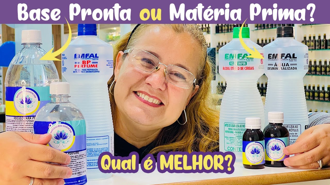 BASE PRONTA ou MAT&Eacute;RIA PRIMA? QUAL USAR? QUAL &Eacute; MELHOR?