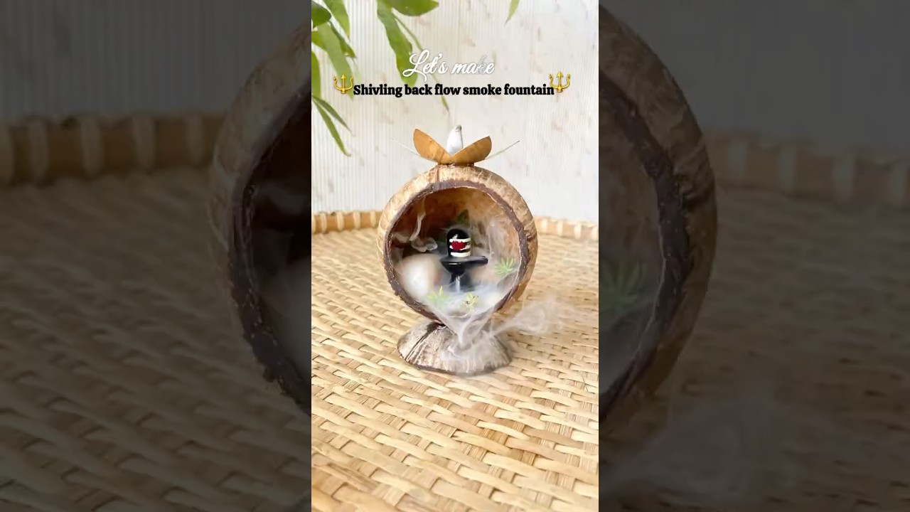 | DIY | Hara Hara Mahadev🙏 #backflowincense #backflowincenseburner #shivaratrispecialsongs