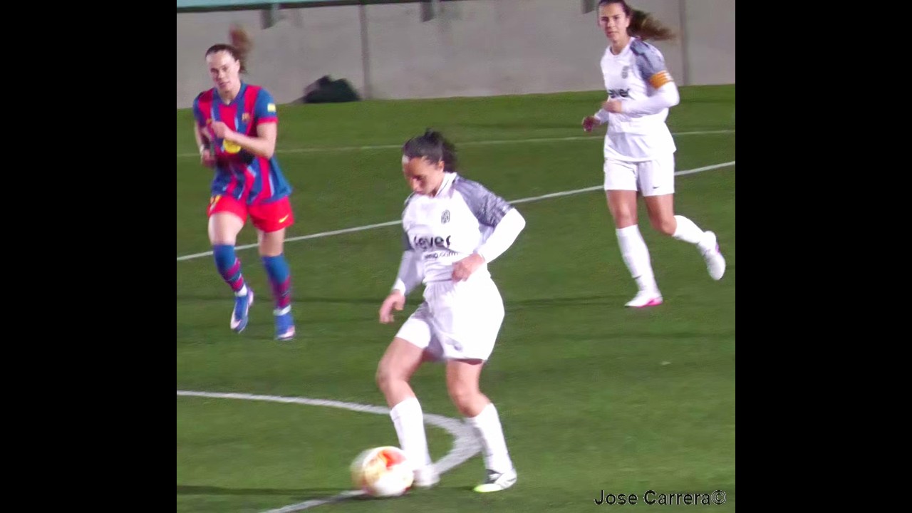 Semifinal #copadelareina FC Levante Badalona Women-FC Barcelona #highlights