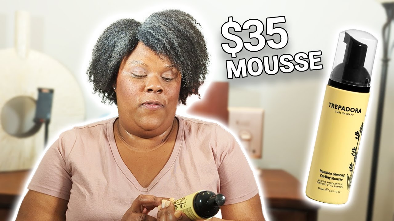 REAL Results: Testing Trepadora's Bamboo Ginseng Curling Mousse On  Wash n Go on Type 4 Hair