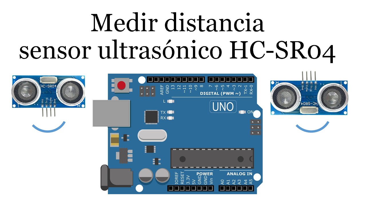Medir distancia sensor ultrasónico HC-SR04 y Arduino