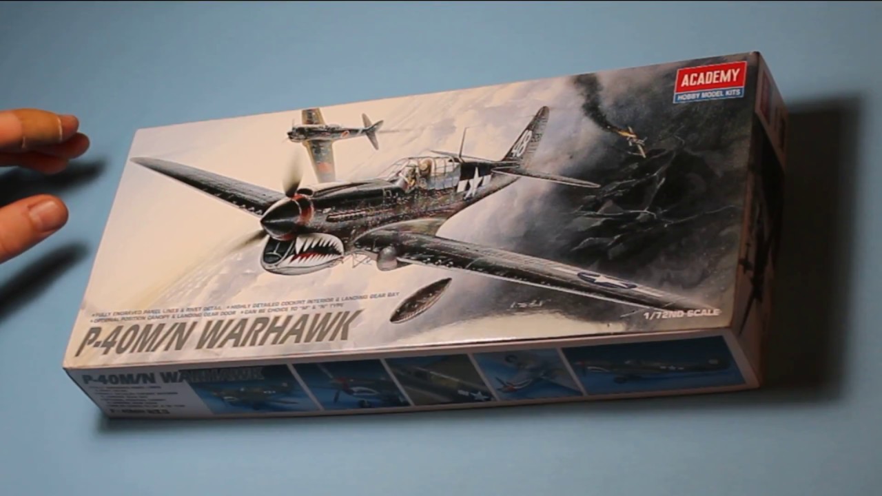 Academy 1/72 P-40 M/N Warhawk Review