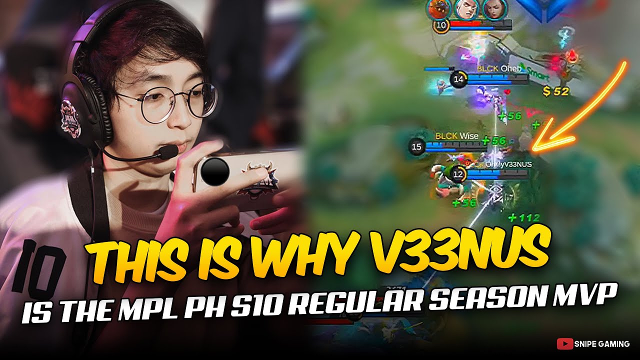 THIS IS WHY V33NUS is the MPL PH S10 Regular Season MVP. . . 😮👑