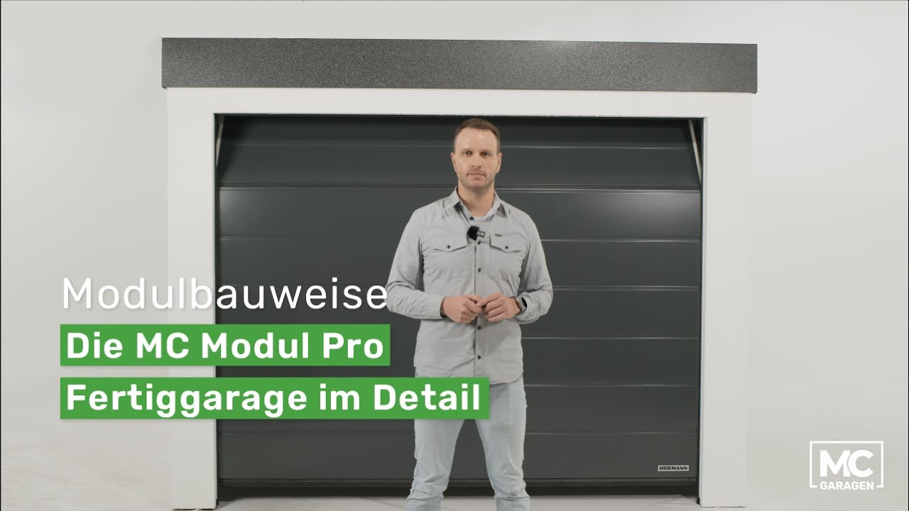 Modulbauweise | Die MC Modul Pro Fertiggarage im Detail