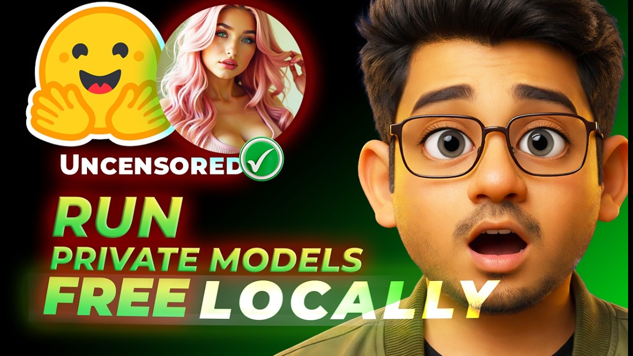 Run Unlimited FREE Private AI Models Locally Offline on Your PC 🤯 (No Coding) SIMPLEST Method !