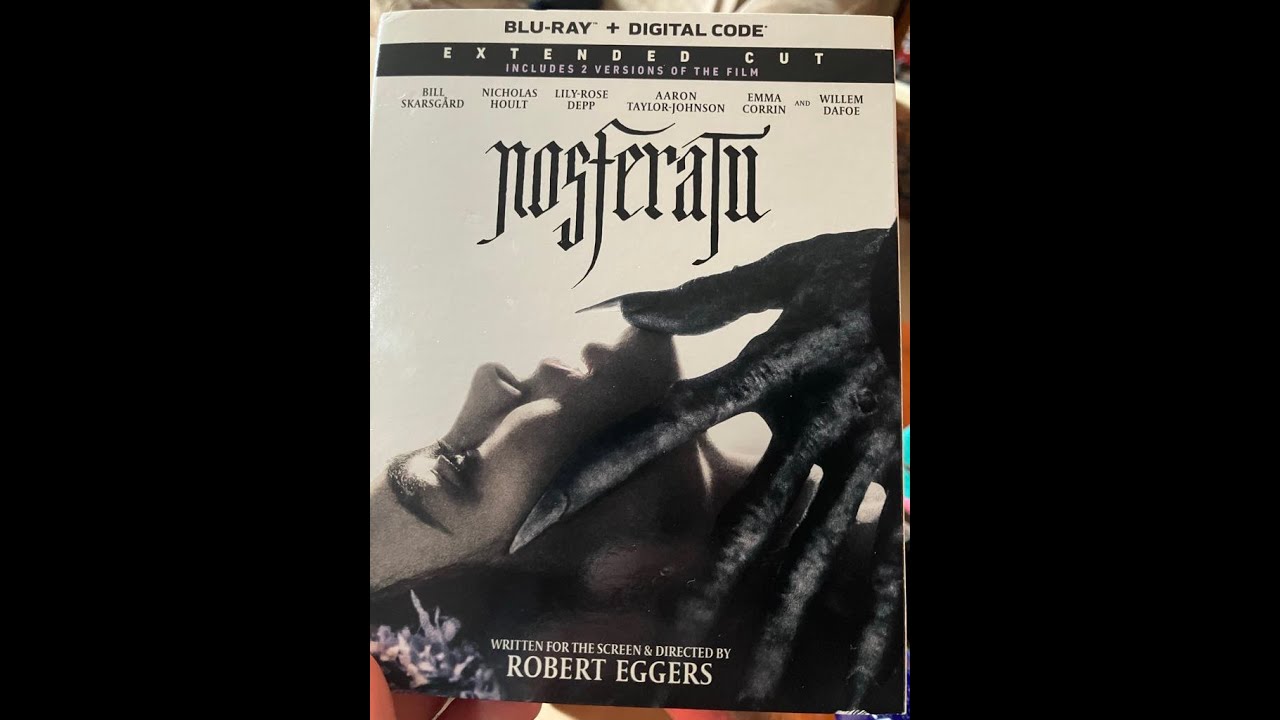 Film Fanatic,Nosferatu 2025 Blue Ray!   #roberteggers