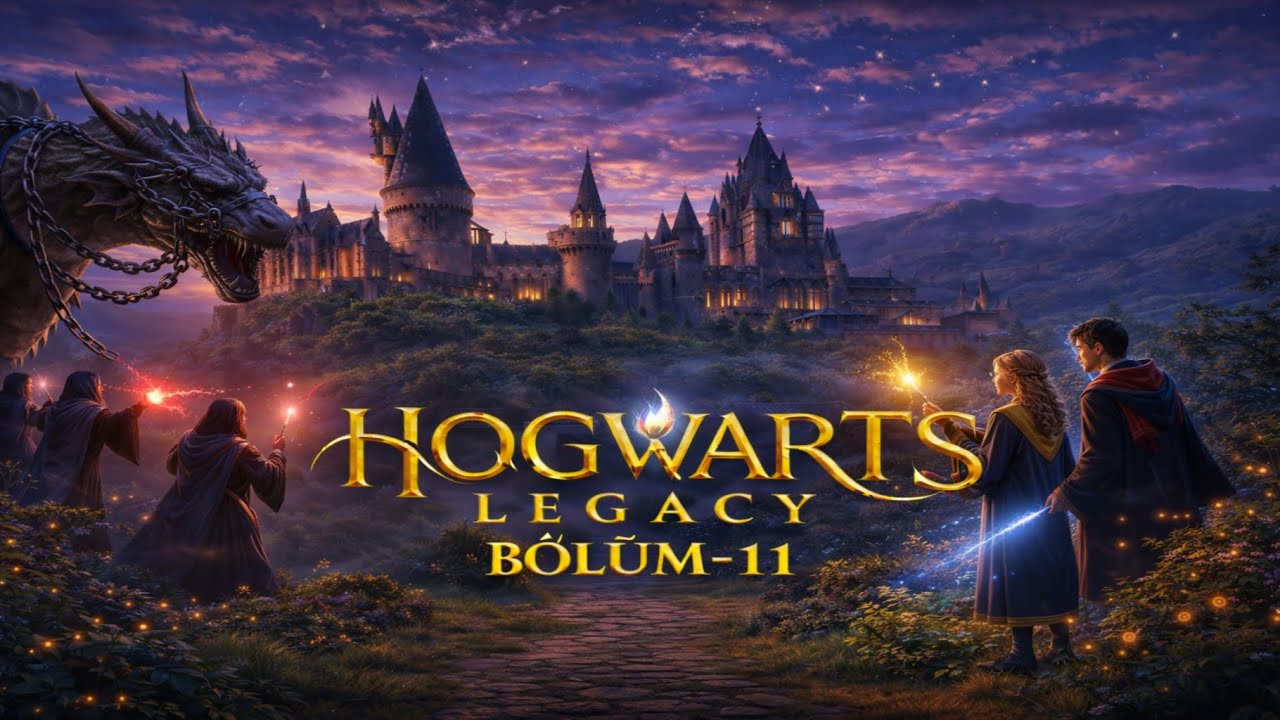 HOGWARTS LEGACY TÜRKÇE (BÖLÜM-11) [EJDERHAYI KURTARIYORUZ]