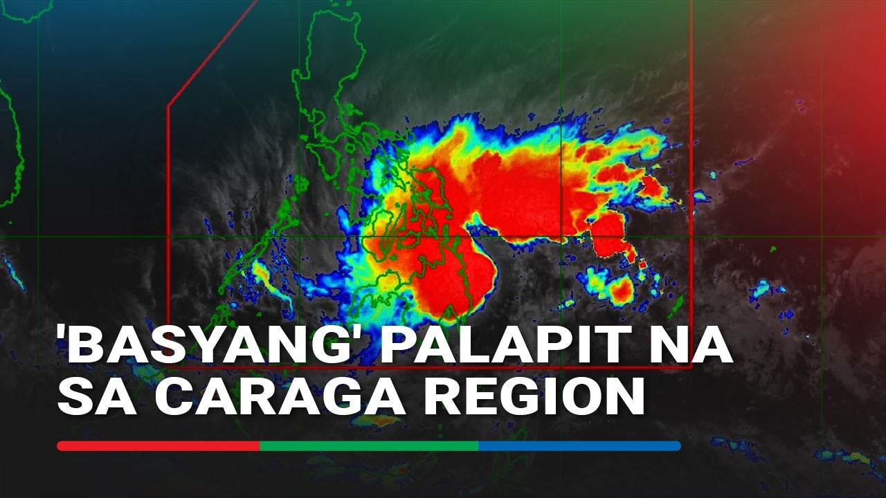 'Basyang' napanatili ang lakas papuntang Caraga | ABS-CBN News